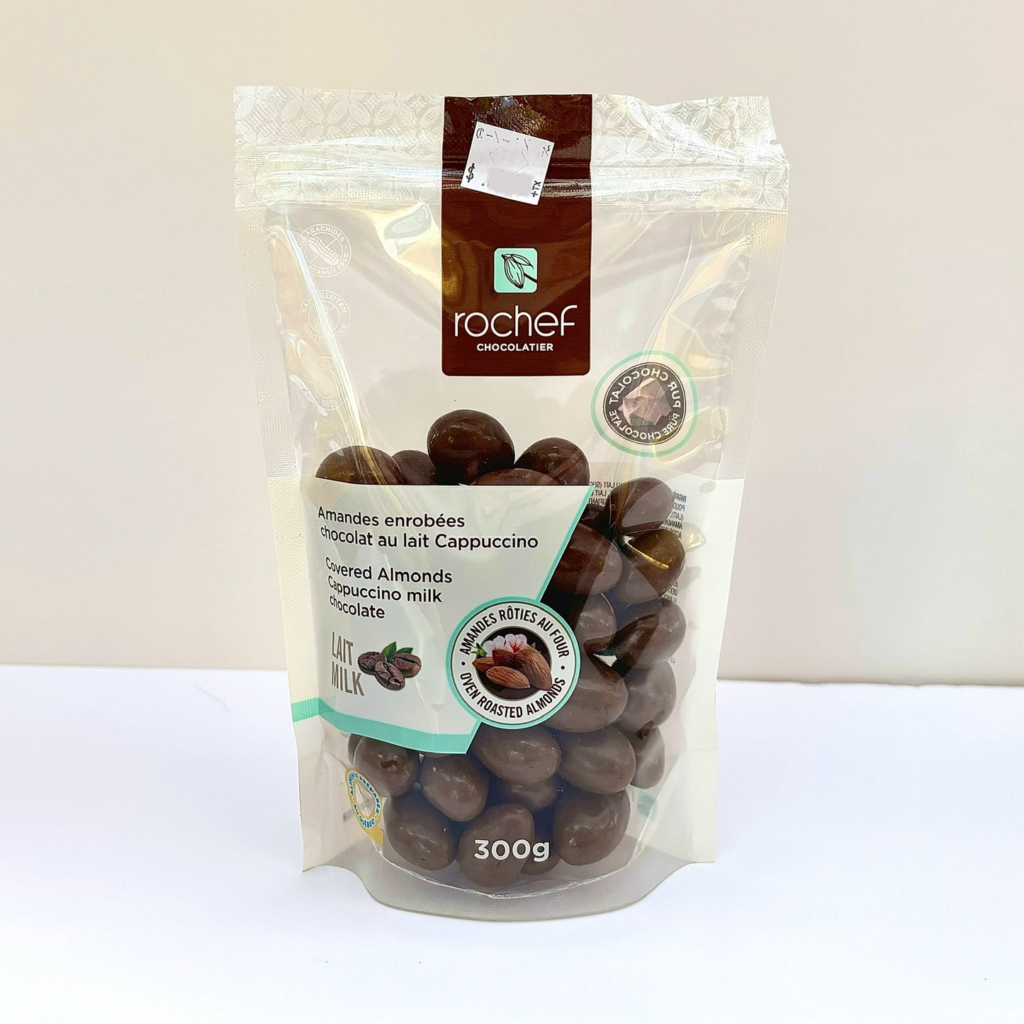 Amandes enrobées chocolat au lait Cappuccino