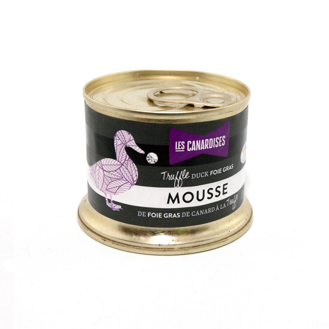 Mousse de foie gras de canard à l'huile de truffle