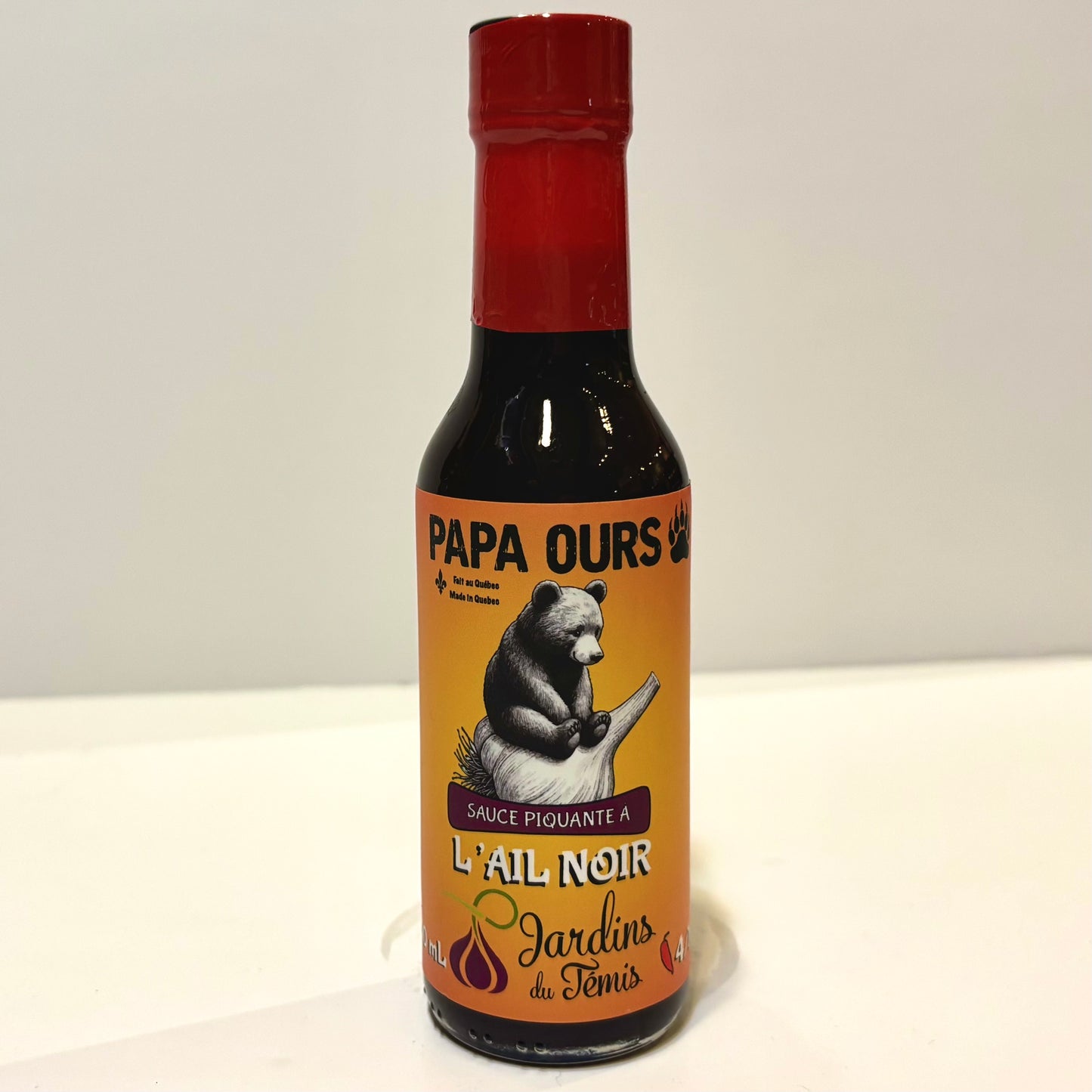 Sauce piquante à l'ail noir