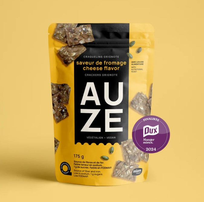 Craquelins grignotes Auze saveur de fromage