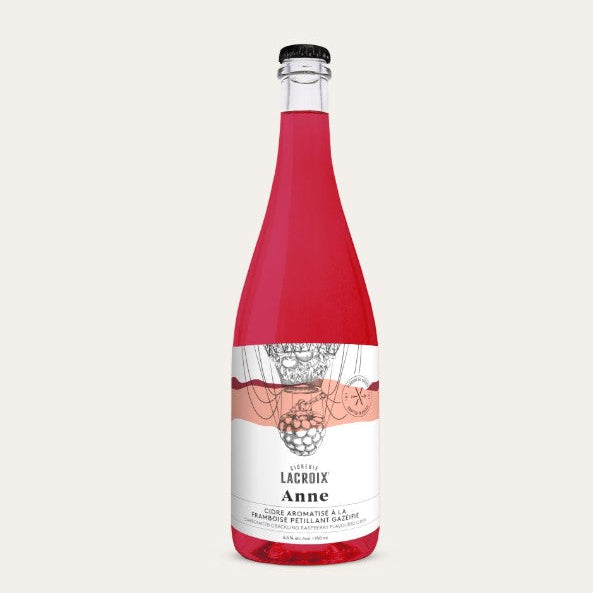 Cidre mousseux framboise Anne