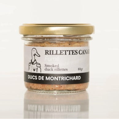 Rillette pur canard fumé
