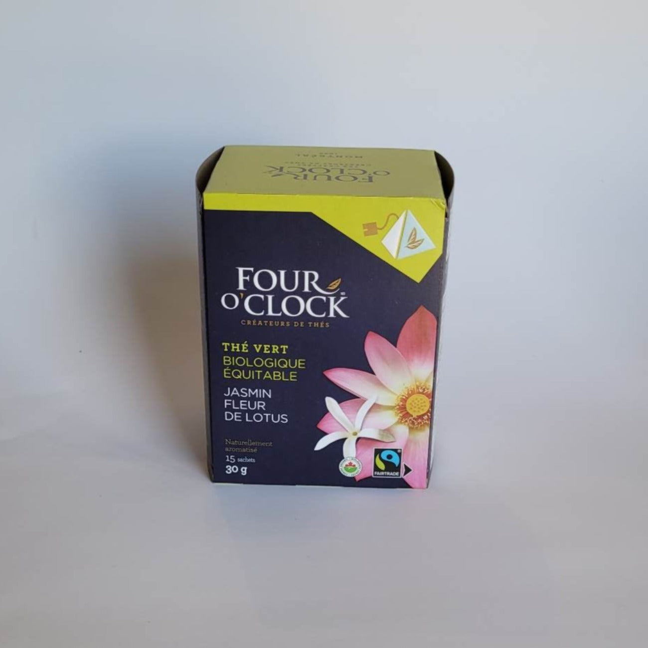Thé pyramide jasmin lotus