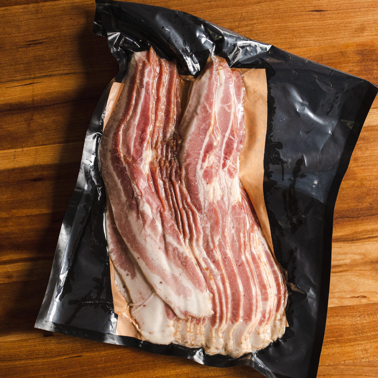 Bacon tranché