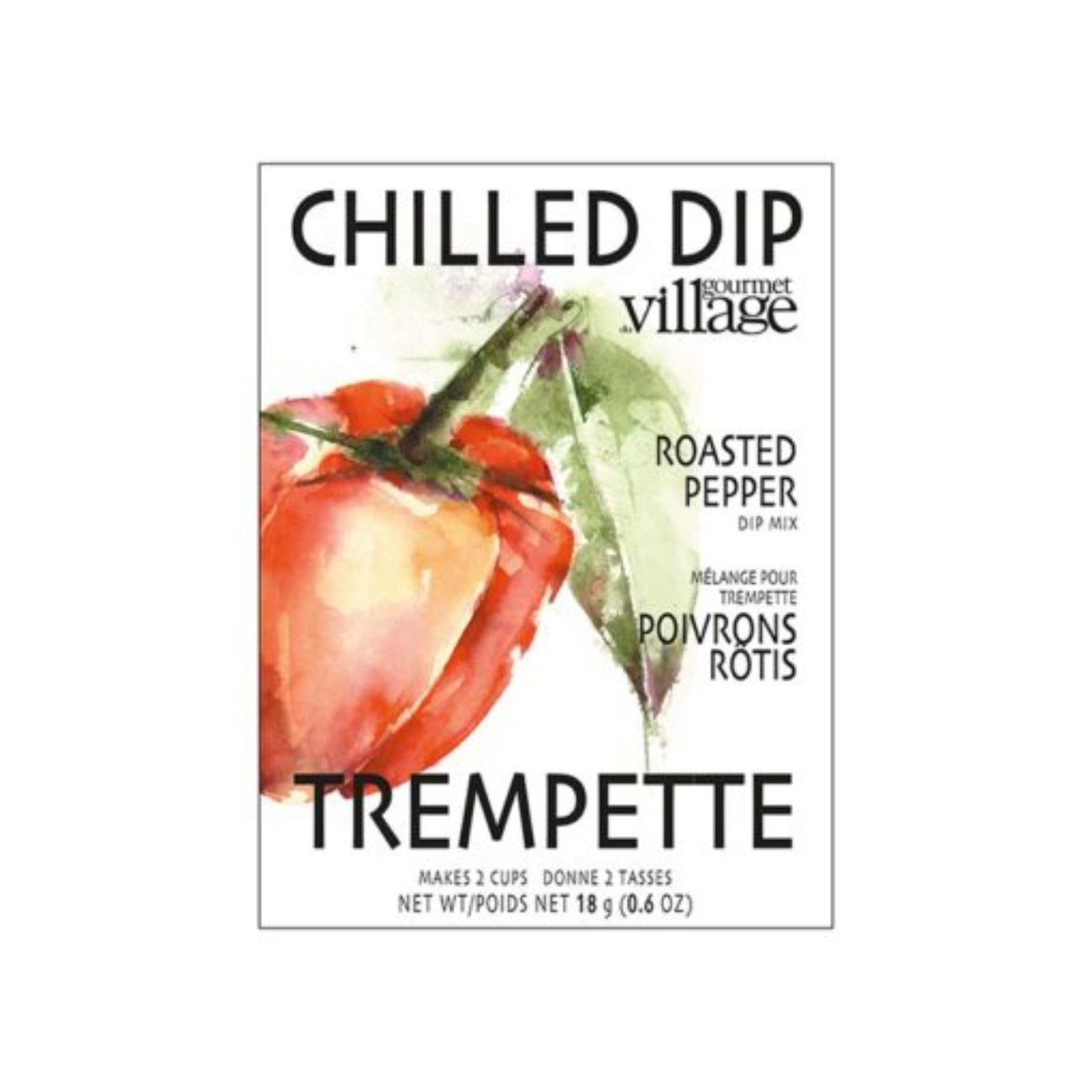 Mélange pour trempette aux poivrons rôtis