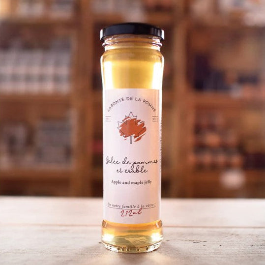 Gelée de pommes et érable