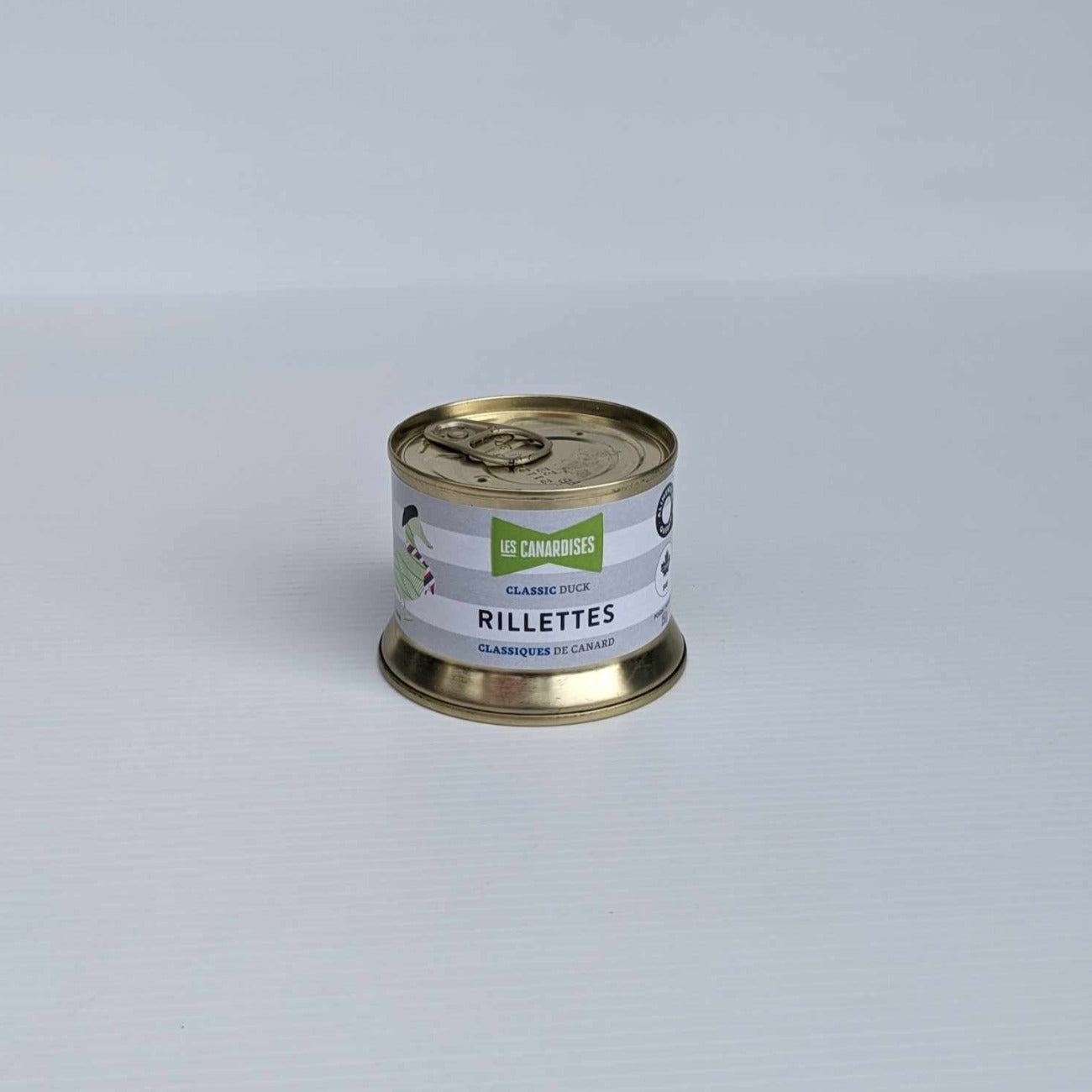 Rillettes classiques de canard