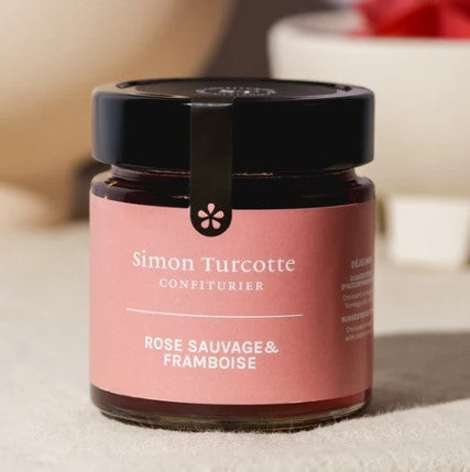 Rose sauvage et framboise