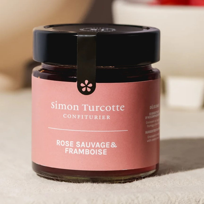 Gelée rose sauvage et framboise