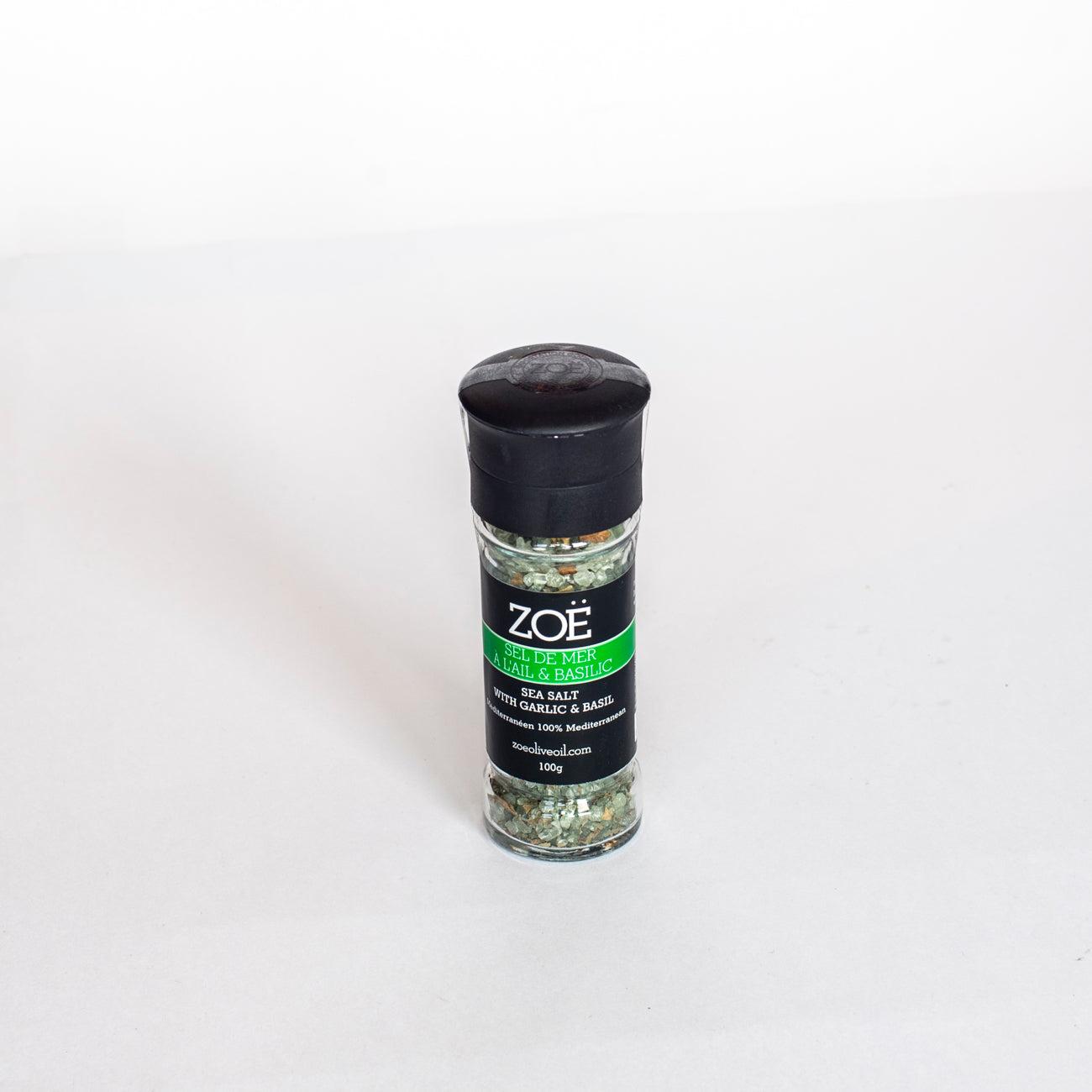 Sel de mer ail et basilic