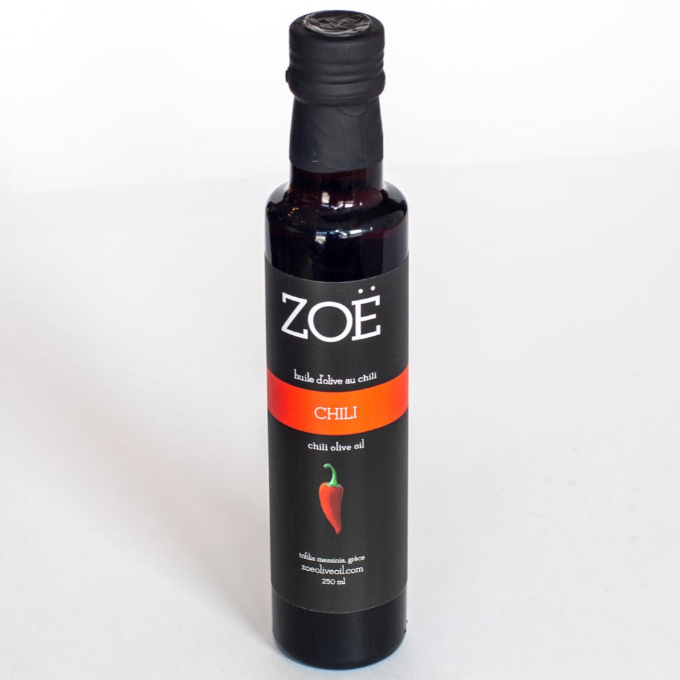 Huile d'olive au chili