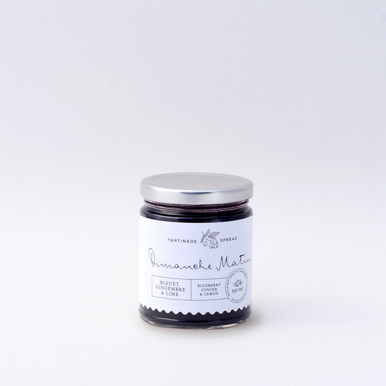 Tartinade bleuet gingembre et lime - ladouceurduterroir