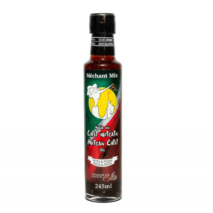 Huile chili mexicain - ladouceurduterroir