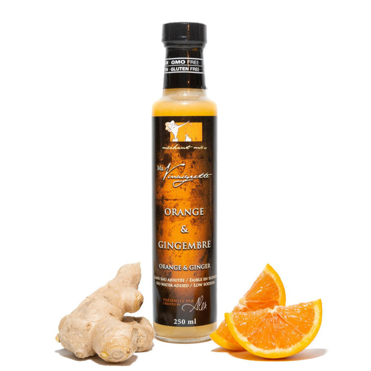 Vinaigrette orange gingembre - ladouceurduterroir