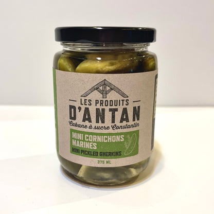 Mini cornichons marinés