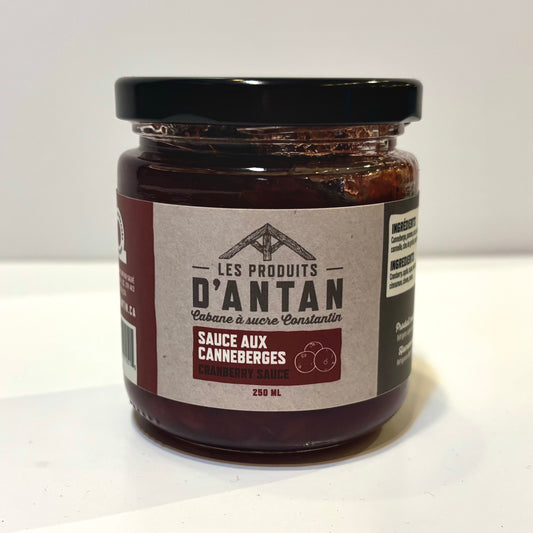 Sauce canneberges