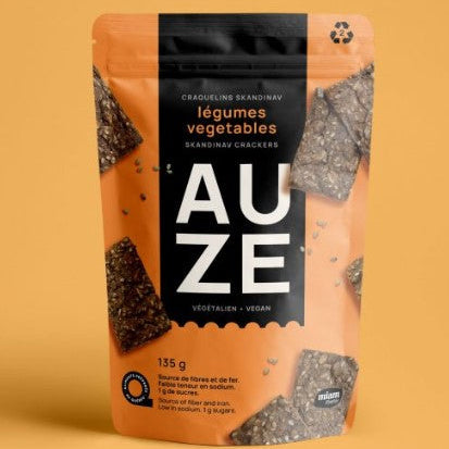 Craquelins aux légumes