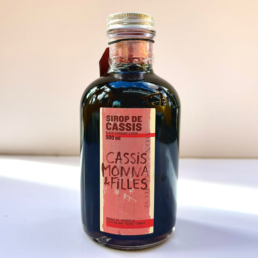 Sirop de cassis 500ml
