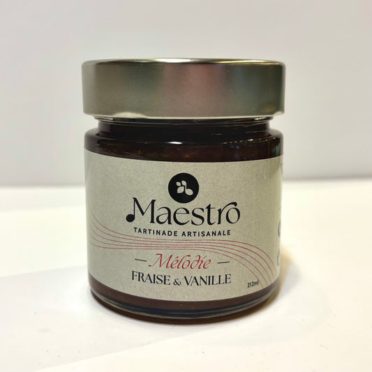 Confiture mélodie fraise & vanille