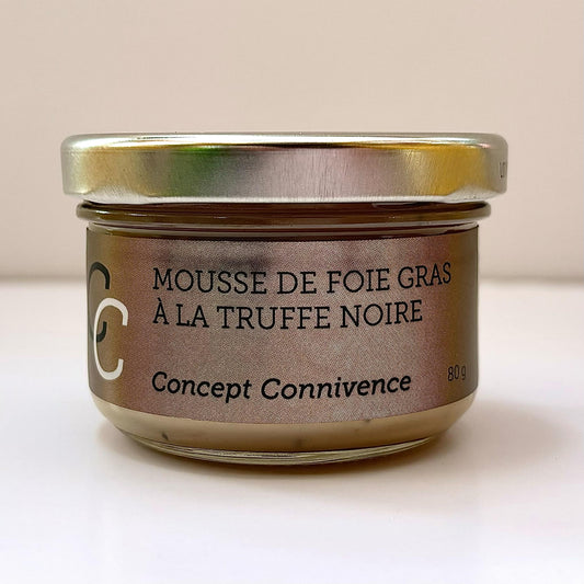 Mousse de fois gras à la truffe noire