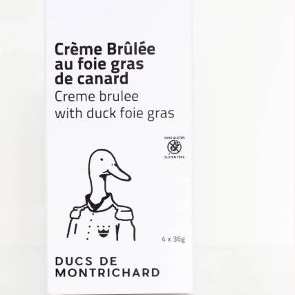 Crème brulée au fois gras