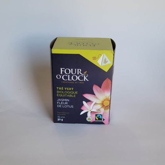 Thé pyramide jasmin lotus
