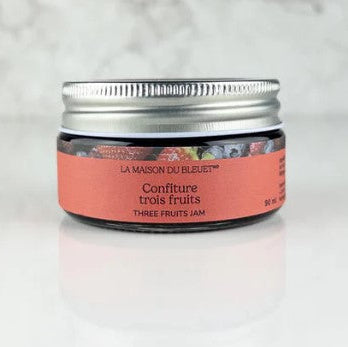 Confiture bleuets 3 fruits