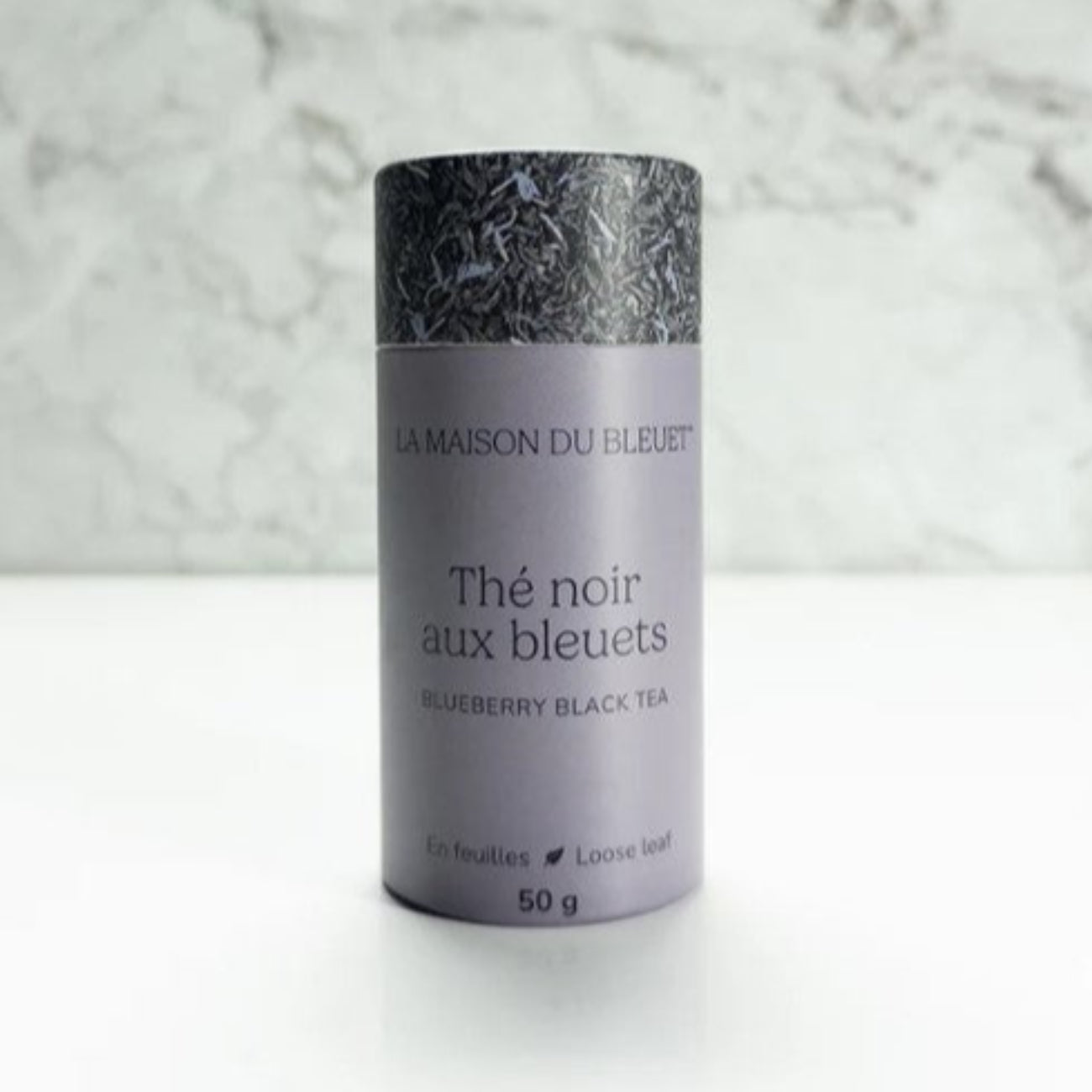 Thé noir aux bleuets