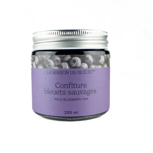 Confiture bleuets sauvages