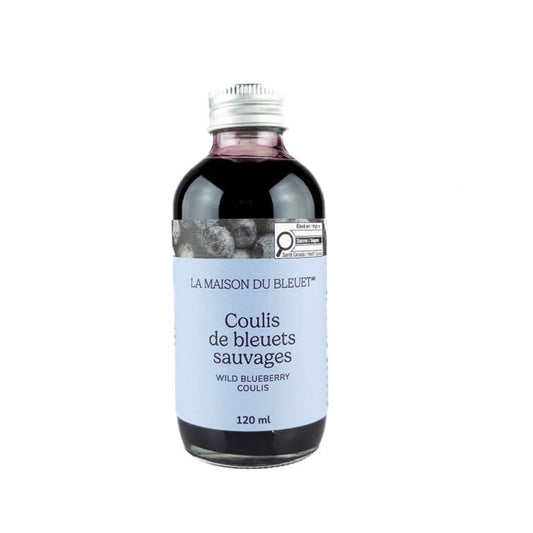 Coulis de bleuets sauvages