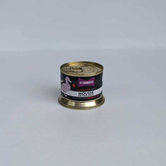 Mousse de foie gras de canard au poiré de glace