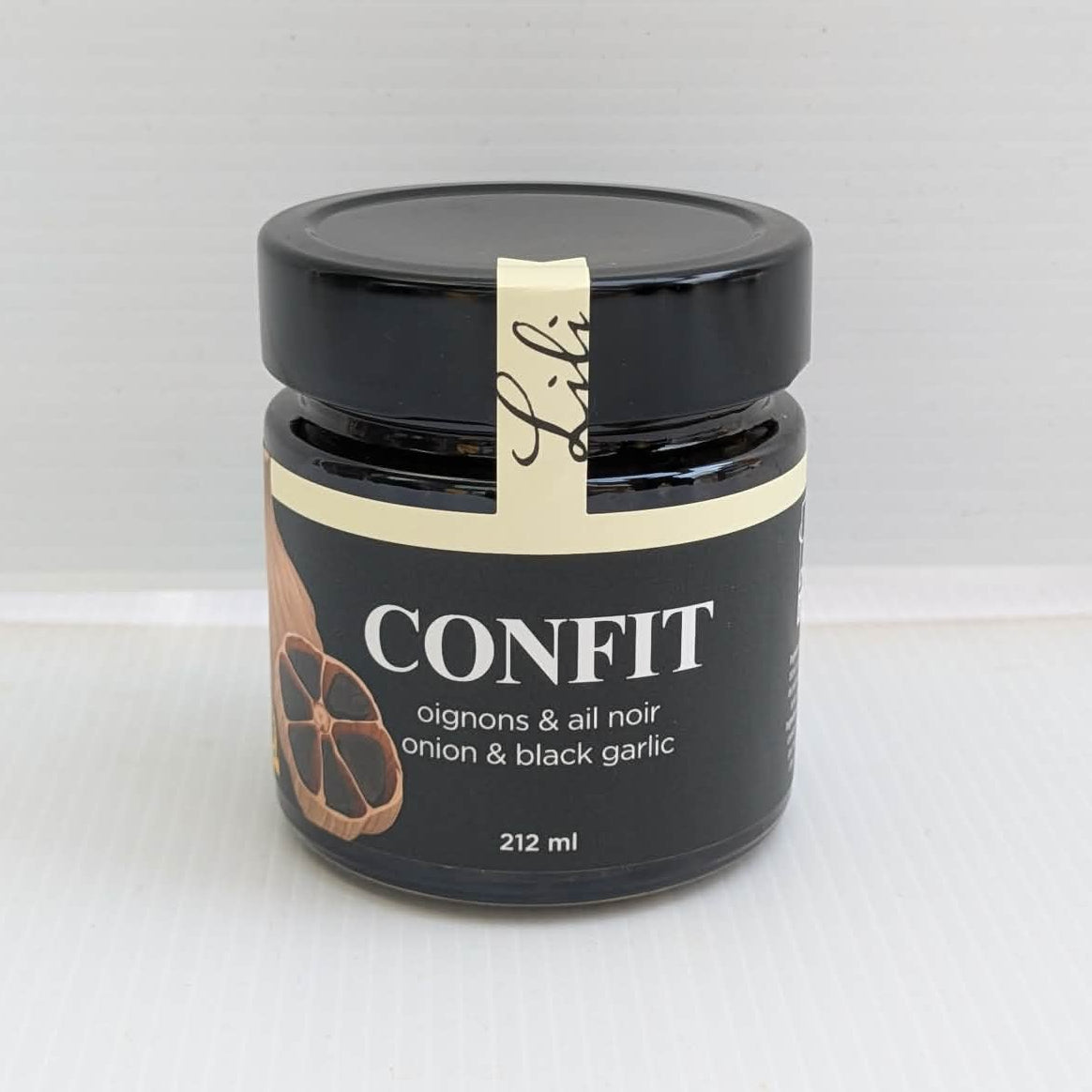 Confits d'oignons et ail noir