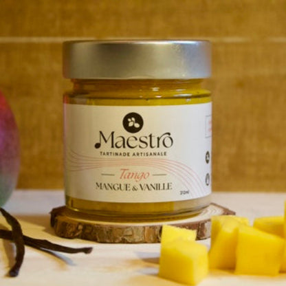 Confiture tango mangue vanille