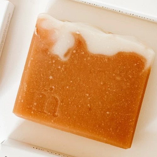 Savon corps ananas pêche coriande