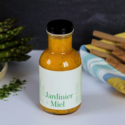 Vinaigrette jardinier + miel