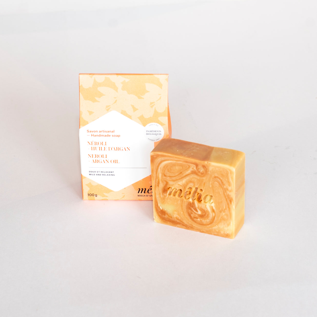 Savon néroli et huile d'argan