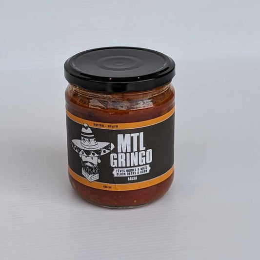 Salsa gourmet aux fèves noires et maïs