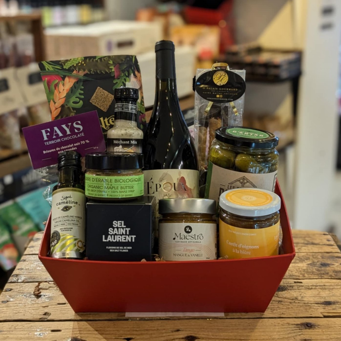 Panier-cadeau #10 Les coups de coeur de Julie