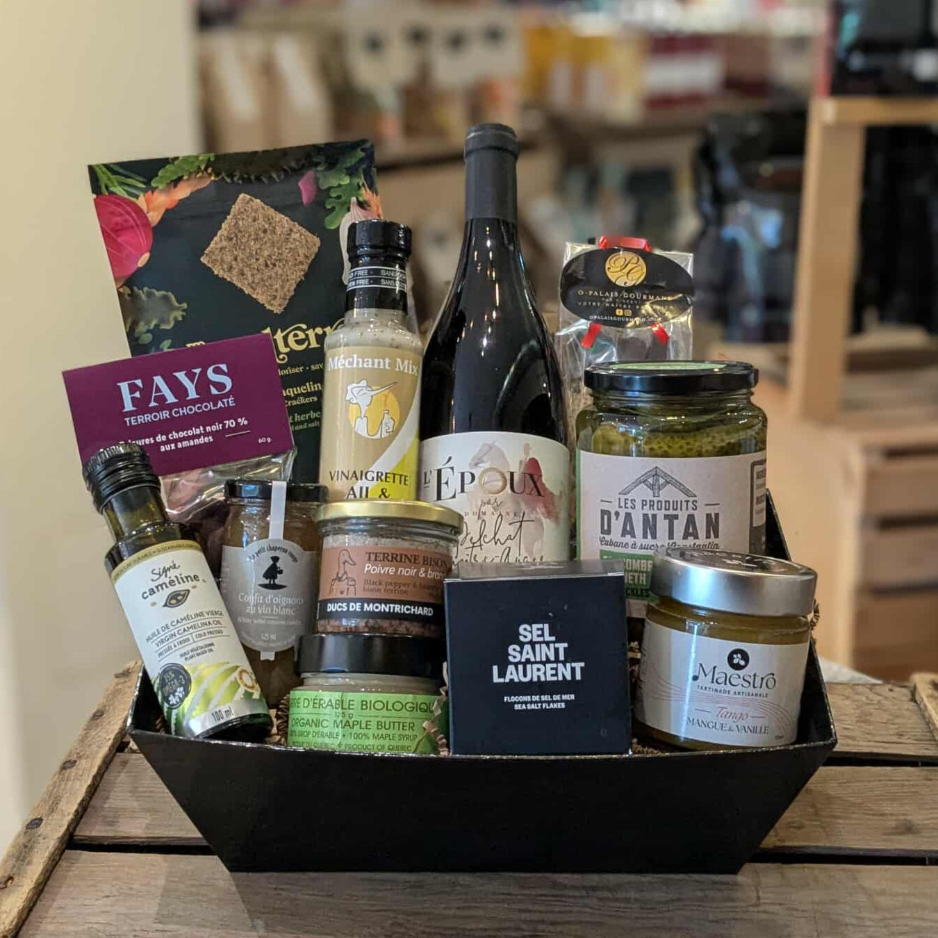 Panier-cadeau #10 Les coups de coeur de Julie