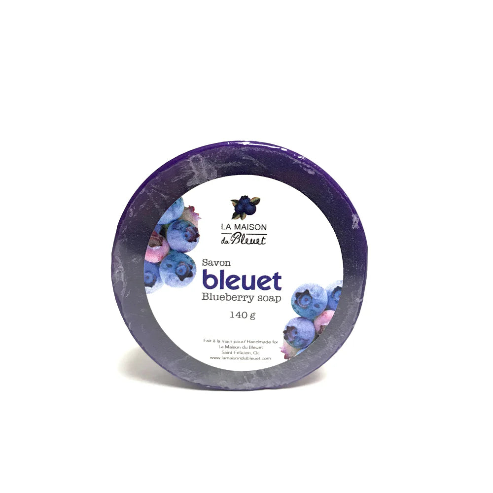 Savon bleuet glycérine fait à la main