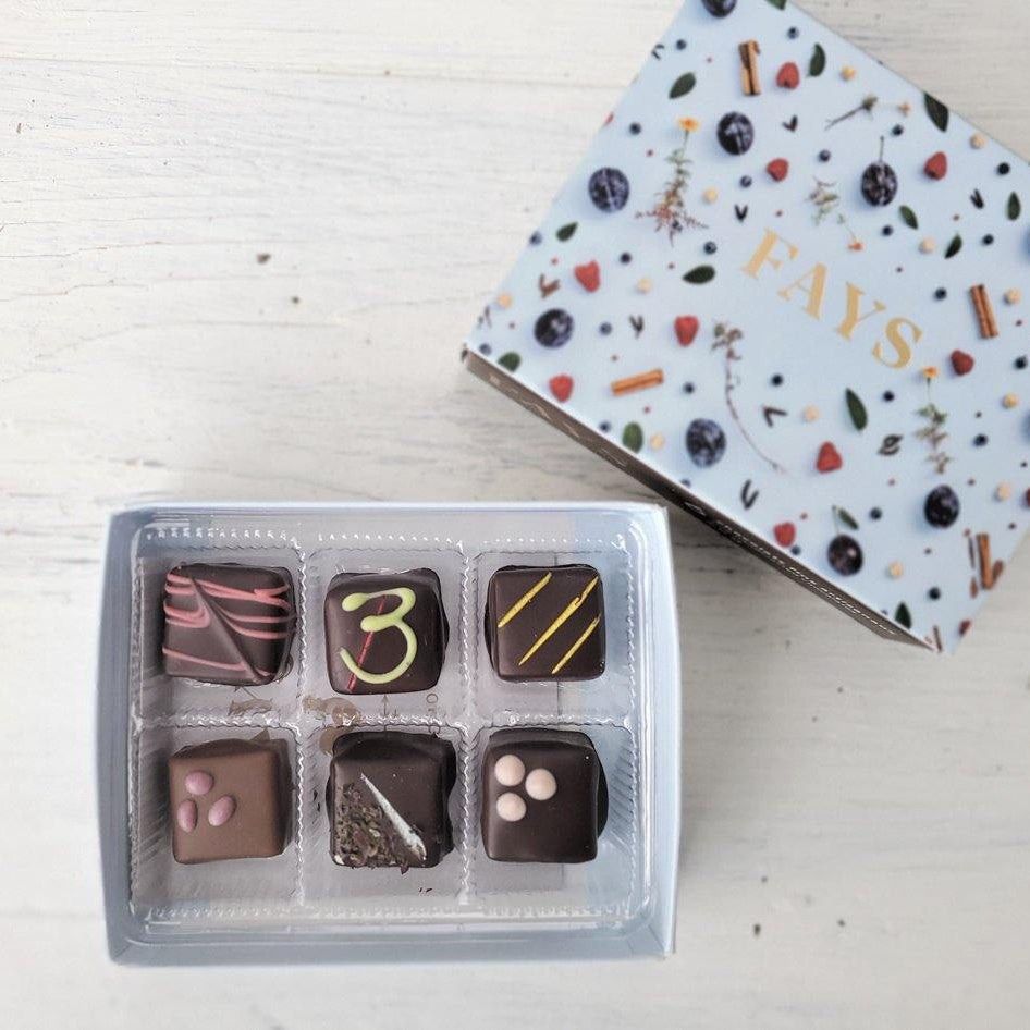 6 bouchées chocolats - ladouceurduterroir