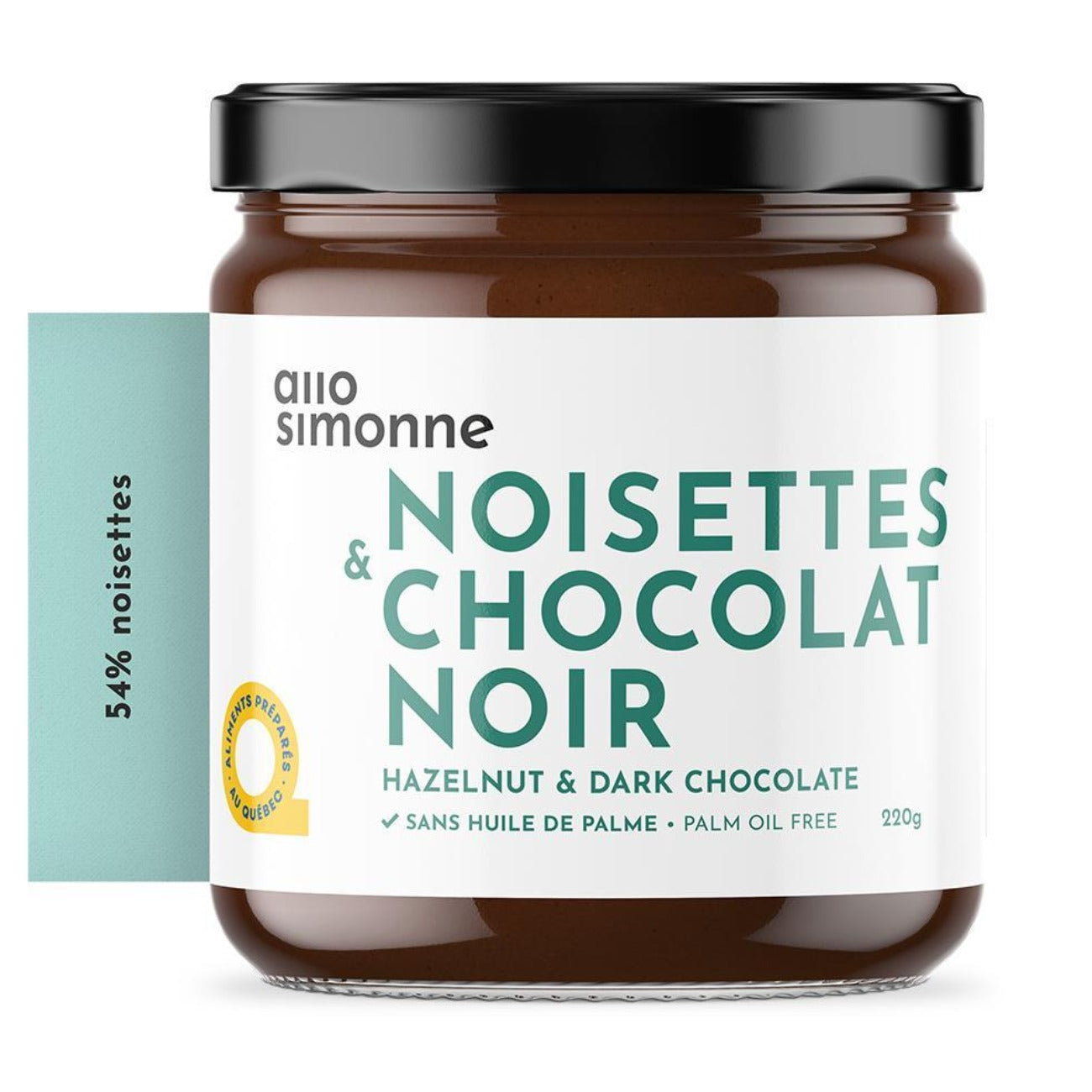 Noisettes et chocolat noir