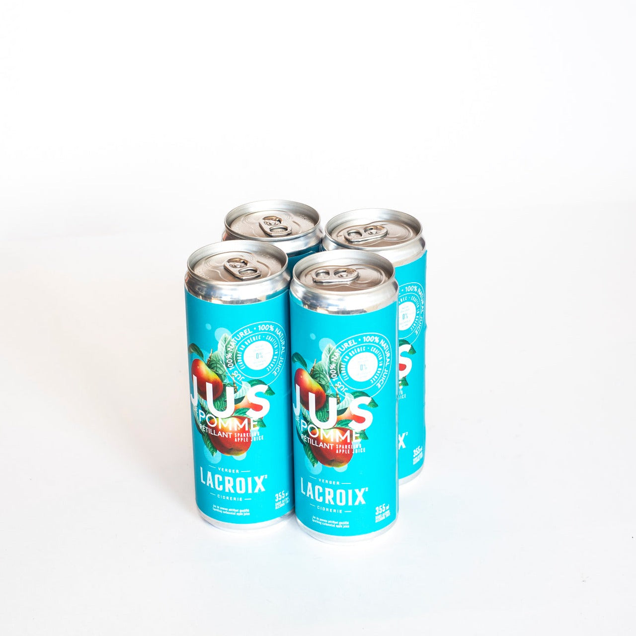 Jus de pomme pétillant - 4 x 341 ml
