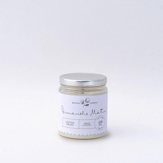 Bougie coton frais - ladouceurduterroir