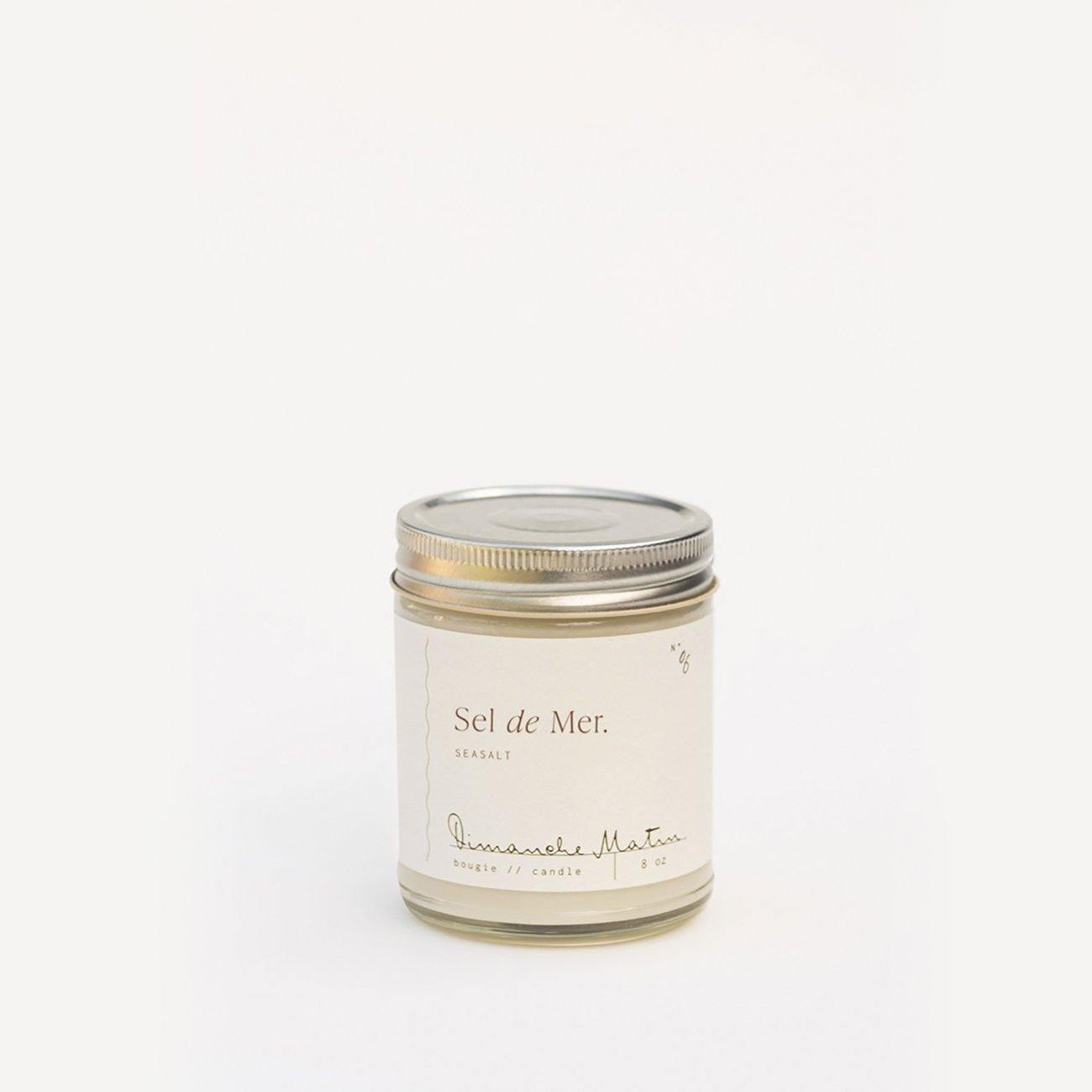 Bougie sel de mer - ladouceurduterroir
