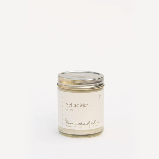 Bougie sel de mer - ladouceurduterroir