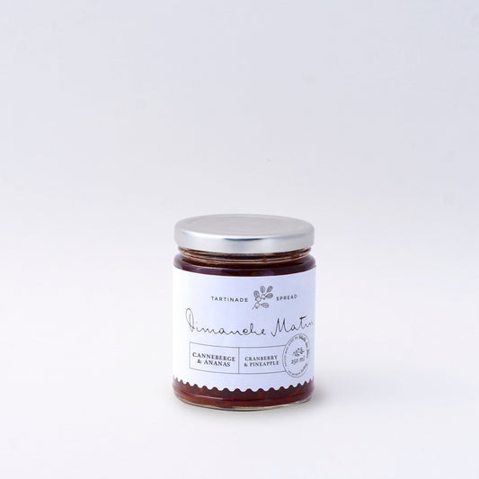 Tartinade canneberge ananas - ladouceurduterroir
