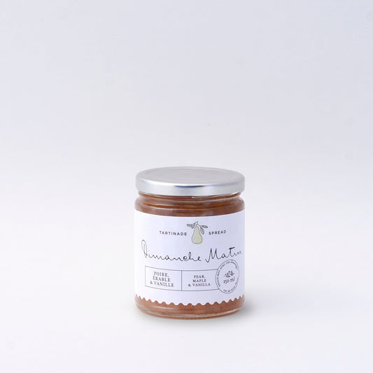 Tartinade poire érable vanille - ladouceurduterroir