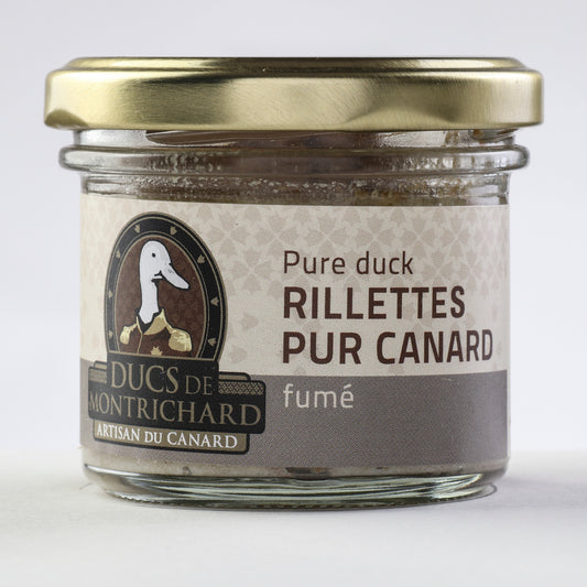 Rillette pur canard fumé - ladouceurduterroir