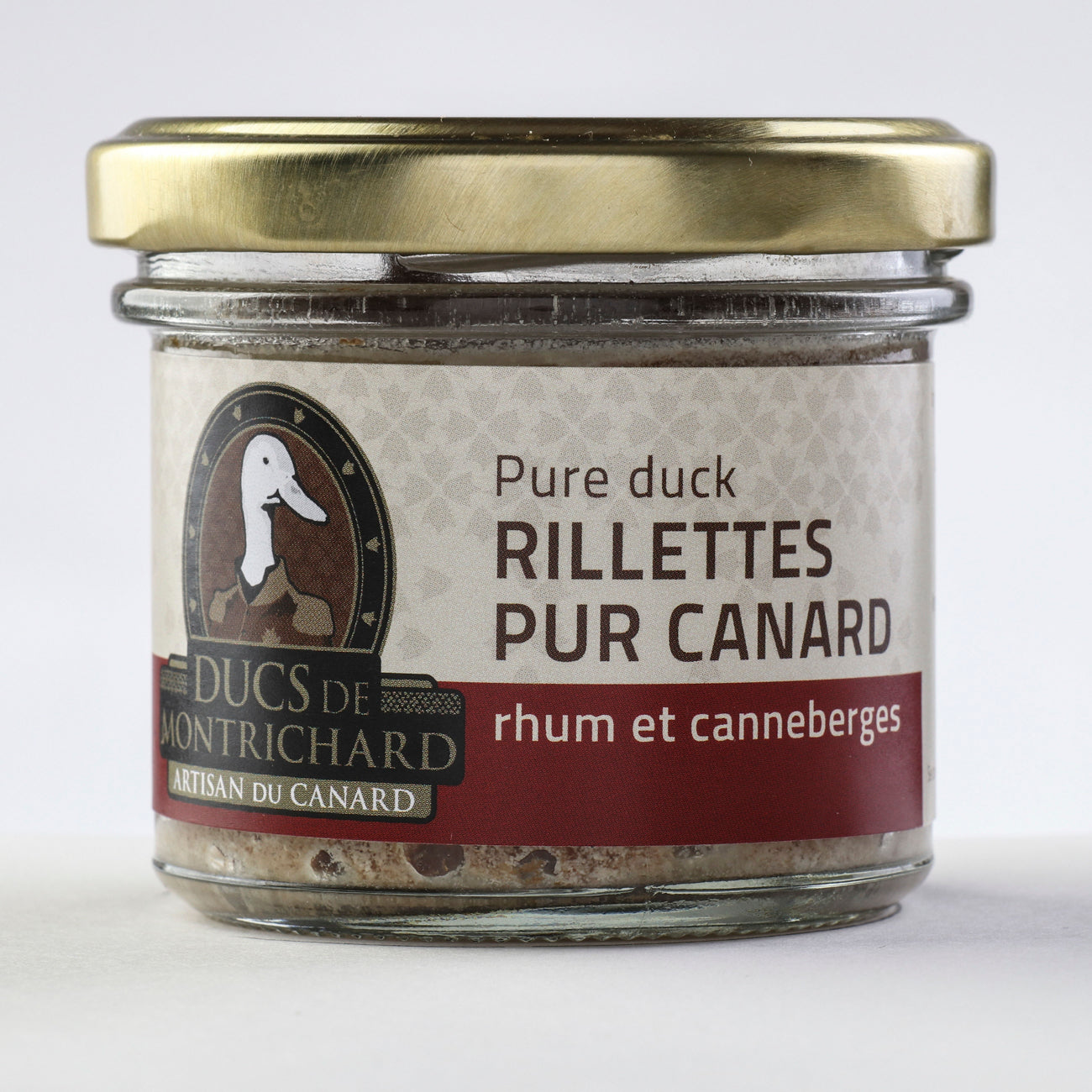 Rillette canard rhum canneberges - ladouceurduterroir